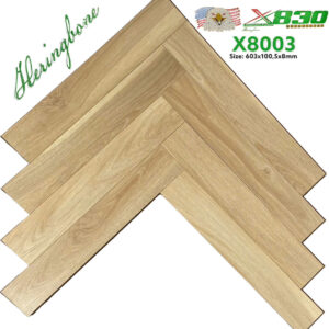 Sàn gỗ xương cá Laminate 8mm-XH8003