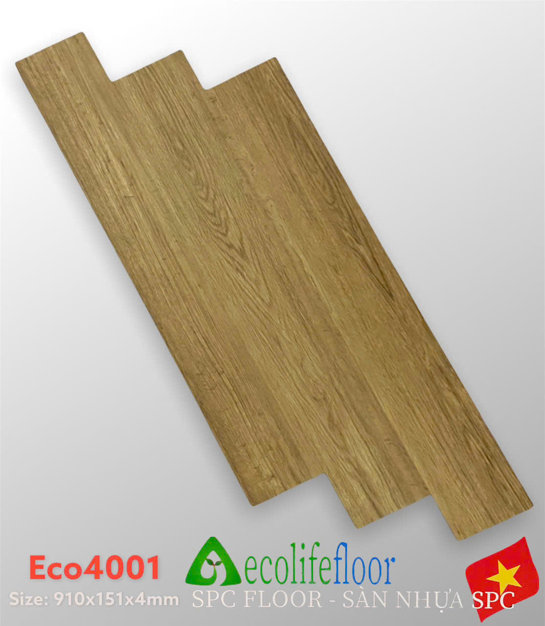 Sàn nhựa Ecolife 4mm - Eco 4001