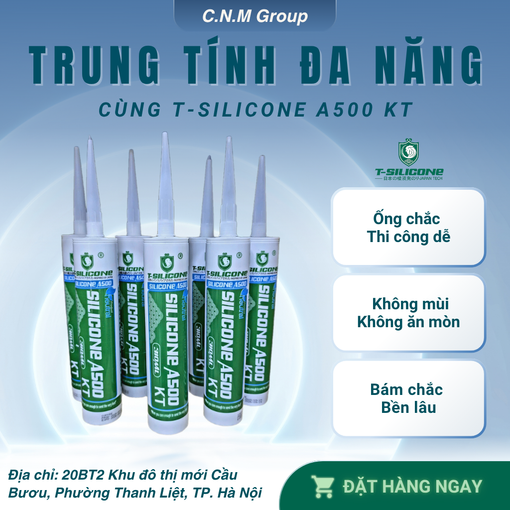 Sử Dụng Keo T-Silicone Sử Dụng Keo T-Silicone